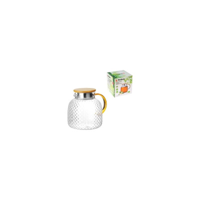 Стеклянный заварочный чайник PERFECTO LINEA Bamboo 1.3 л