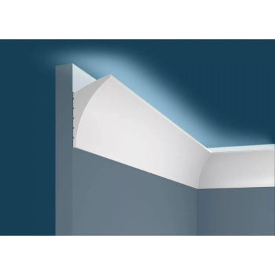 Карниз Cosca decor KX007 70x42 мм, 2000 мм, экополимер