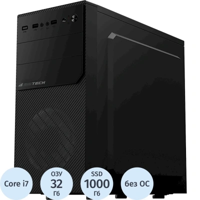 Системный блок BigTech (S7002) i7-12700/32Gb/1Tb/NoOS
