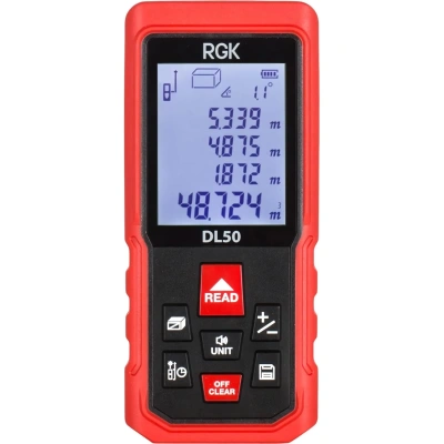 Лазерный дальномер RGK DL50 4610011873904