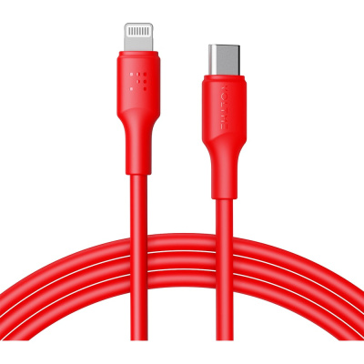 Кабель VOLTME USB2.0 Powerlink EDC CTL Lightning - USB-C (3A) 2.0M Красный C2312