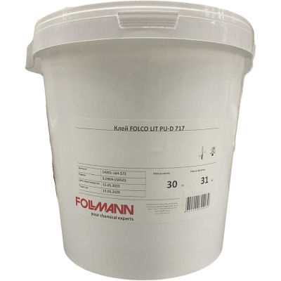 Клей FOLCO LIT PU-D 717 Follmann ведро 30 кг