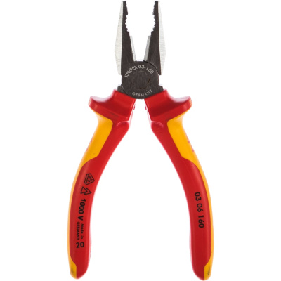 Диэлектрические пассатижи KNIPEX