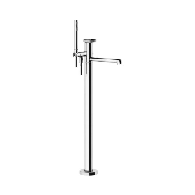 Смеситель для ванны напольный Gessi Anello внешняя часть, цвет хром
