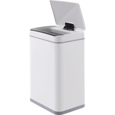 Сенсорное ведро для мусора TESLER STB-30 WHITE