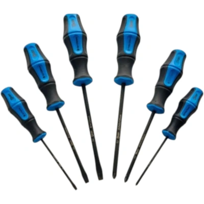 Набор отверток из стали S2 КВТ Мастер НО-06-S