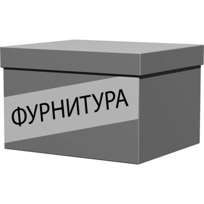 Фурнитура для стеклянных дверей Easy 904308 серебро New для 1 дв