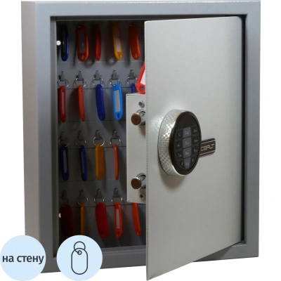 Шкаф для ключей COBALT KEY-50 на 50 ключей с брелоками, эл. замок