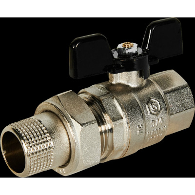 Полнопроходной шаровой кран STOUT RG008Q0BRAL04D