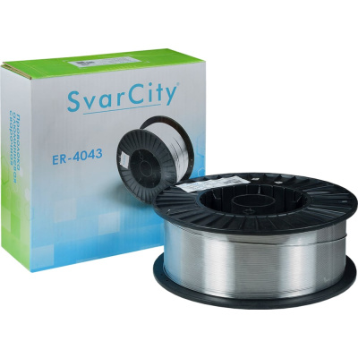Сварочная проволока алюминиевая SvarCity ER-4043 AlSi5 (Св-АК5) 1
