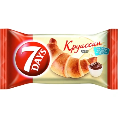 Круассаны 7 Days миди какао 65гх20шт/уп