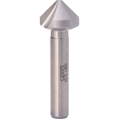 Зенковка 90 градусов (20.5х63 мм; хвостовик 10 мм; HSS; 3z) Bucovice Tools