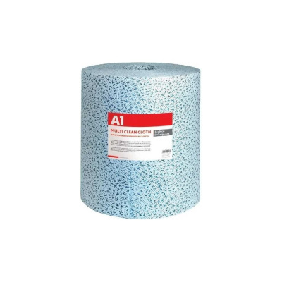 Салфетки для обезжиривания безворсовые в рулоне A1 MULTI CLEAN CLOTH, гусиные лапки, 500 отрывов 32