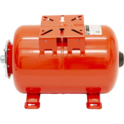 Гидроаккумулятор горизонтальный ULTRA-PRO 24 л, 10 Бар, 1" G, красный ZILMET
