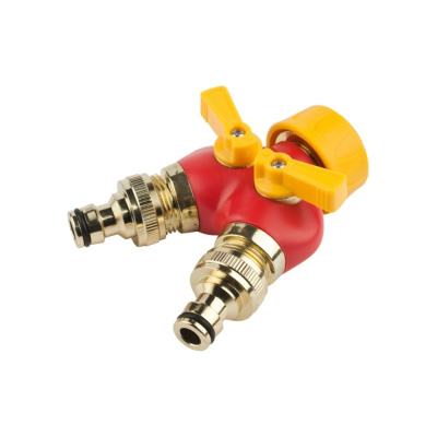 Распределитель поливочный PROLine BS (3/4"-1"; двухканальный) Grinda