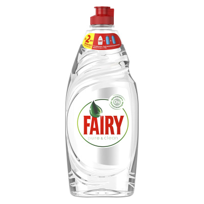 Средство для мытья посуды Fairy "Pure&Clean", 650мл (ПОД ЗАКАЗ)