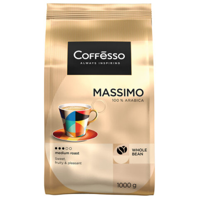 Кофе в зернах Coffesso MASSIMO 1кг