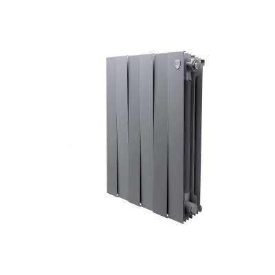 Радиатор биметаллический Royal Thermo PianoForte 500 Серебристый - 6 секц.