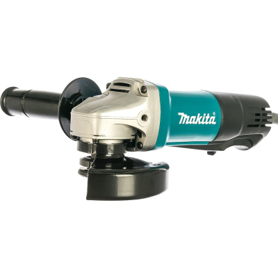 Угловая шлифмашина Makita 9558HPG применяется в строительстве и ремонте для выполнения отрезных и шлифовальных работ по