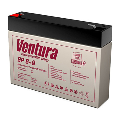 Аккумуляторная батарея Ventura GP 6-9 6 В, 8.7 Ач