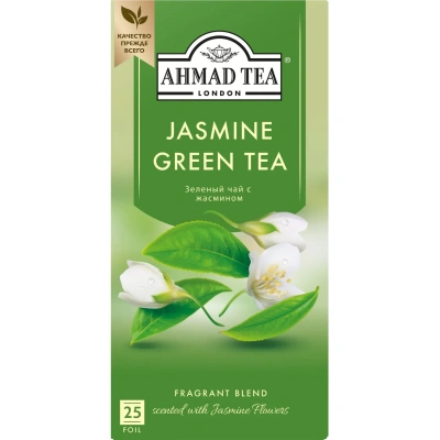 Чай Ahmad Jasmine Green Tea, 25 пак/упак