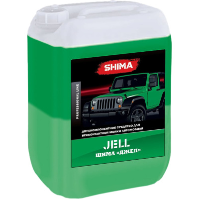 Автошампунь двухкомпонентный для бесконтактной мойки SHIMA JEEL 5 л