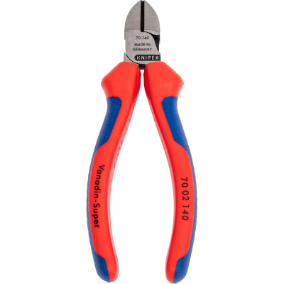 Бокорезы Knipex, L-140 мм, 62 HRC, 2-к ручки