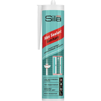 Силиконовый санитарный герметик Sila PRO Max Sealant SS2805