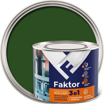 Грунт-эмаль на ржавчину ЯРОСЛАВСКИЕ КРАСКИ FAKTOR 215153