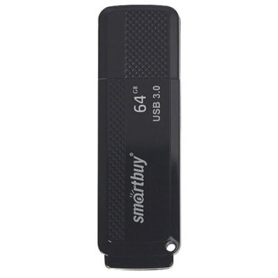 Память Smart Buy "Dock" 64GB, USB 3.0 Flash Drive, черный