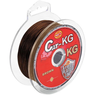 Плетеная леска WFT KG CAT Brown