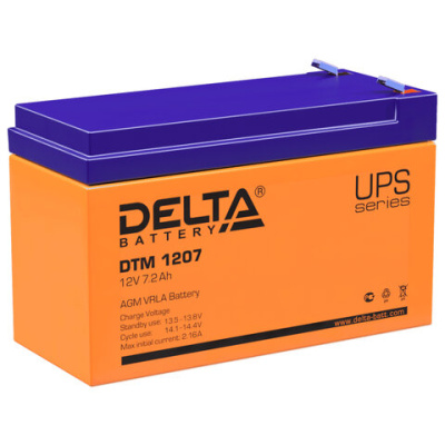 Батарея аккумуляторная Delta DTM 1207