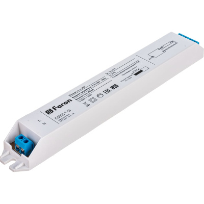 Электронный пускорегулирующий аппарат FERON (балласт), EB51S 1х30W T8/G13 230V, EB51S