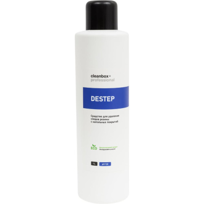 CleanBox Professional DESTEP (Дестеп) 1 л — профессиональное средство для удаления следов резины с напольных покрытий