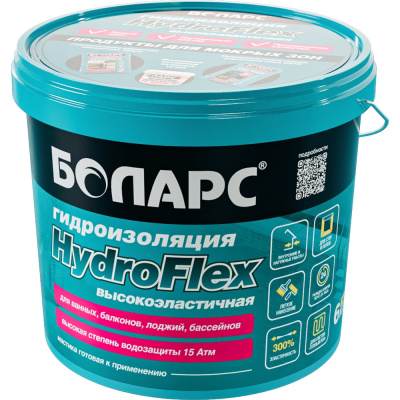Гидроизоляция HydroFlex 6 кг БОЛАРС