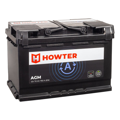 Аккумулятор Howter AGM 70R 760A