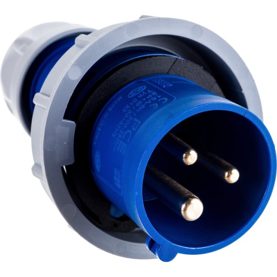 Кабельная вилка PCE 16А 220V 1P+N+E IP67