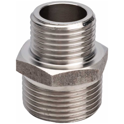 Переходной ниппель VALTEC нержавеющая сталь 3/4х1/2