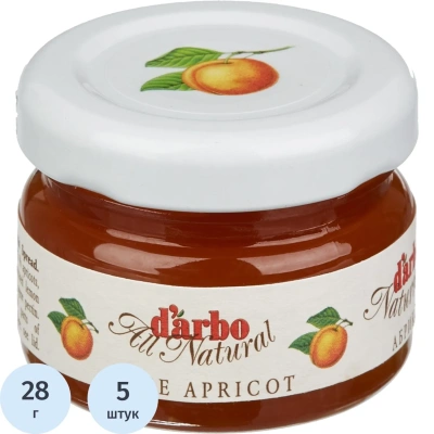 Конфитюр DARBO Абрикос 28г*5шт