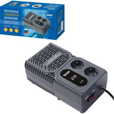 Стабилизатор напряжения настольный Uniel U-SDE 1000W