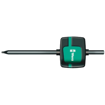 Высококачественная флажковая отвёртка Wera с комбинированным профилем TORX 15 /шестигранник HEX 4