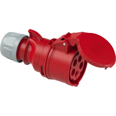 Кабельная розетка PCE 16А 400V 3P+N+E IP44