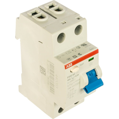 Узо ABB F202 2п 40A 300mA AC