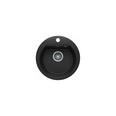 Кухонная мойка Polygran ATOL-460 (№16 Черный)