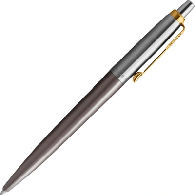 Ручка шариковая Parker Jotter XL Grey GT 1мм, кнопочн,син,под.кор, 2213722