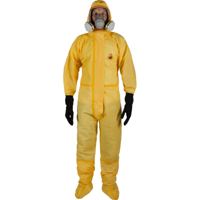 Комбинезон хим.защиты Jeta Safety JPC-80 Element Chem из нетканого материала MP, размер L/50-52.Комбинезон