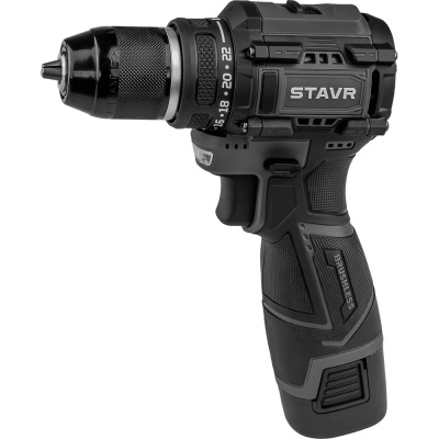Аккумуляторная дрель-шуруповерт Ставр SDD 16BL-2K — это высокоэффективный и удобный инструмент