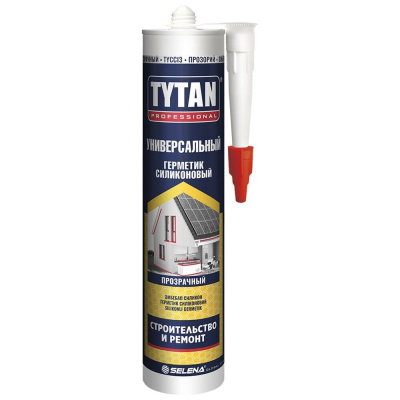 Герметик силиконовый универсальный TYTAN PROFESSIONAL прозрачн. 280 мл