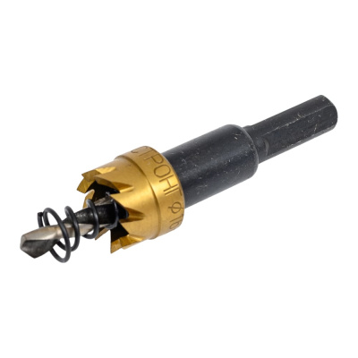 Цилиндрическая коронка по металлу Strong СТК-058 GOLD 16 мм, HSS