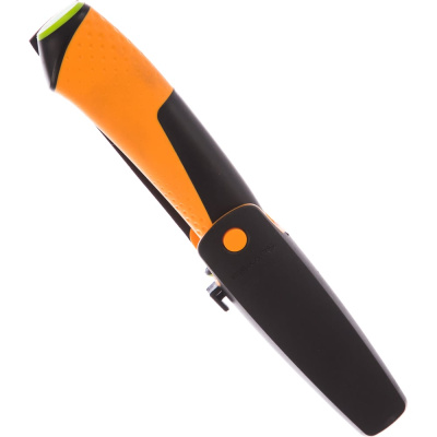 Нож для тяжелых работ с точилкой Fiskars